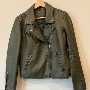 BlankNYC Faux Leather Moto Jacket